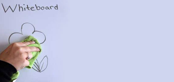 Whitebord folie