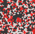 → Camouflage Folie - Urban motiv (Rød/grå/sort) | Køb online