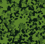 → Camouflage - Skov (Grøn / Sort) folie | Køb online