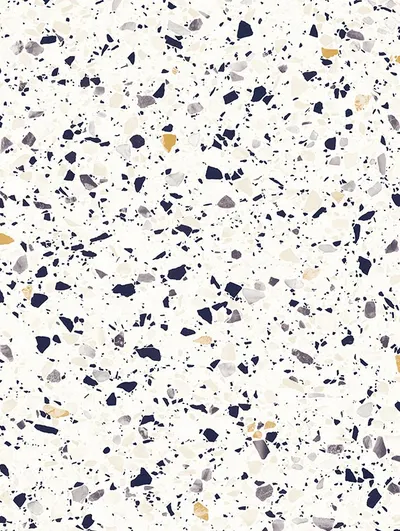 NH10 - Terrazzo Mixed Blue