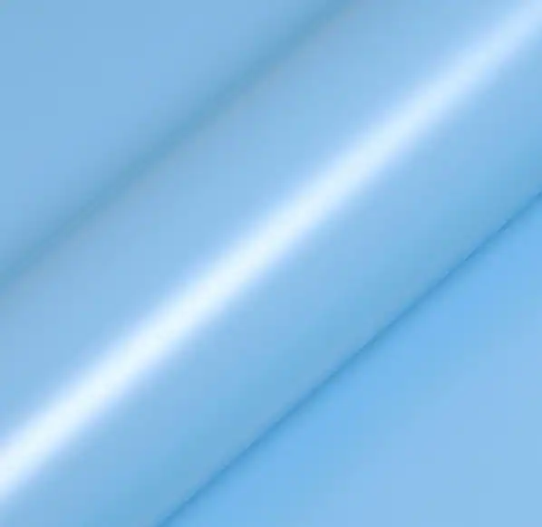 Skiltefolie Blå mat - Hexis E3297M Sky Blue Matt - 123 cm