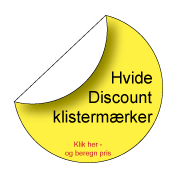 Discount klistermærker