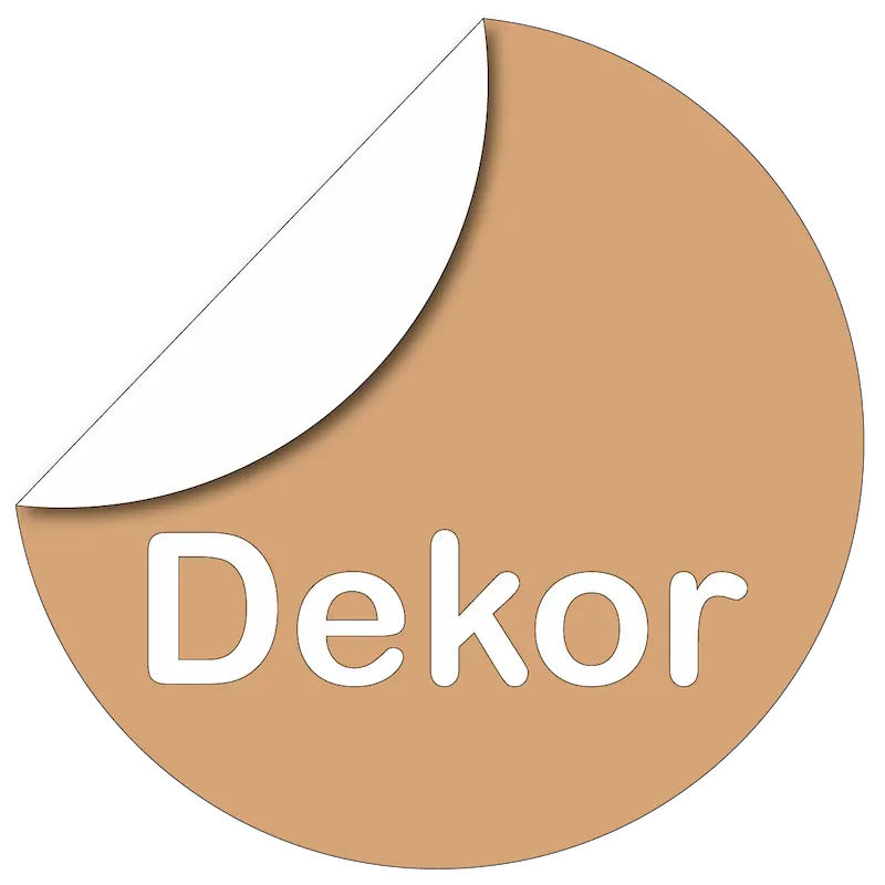 Dekor - Bobbelfree klistermærker