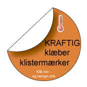 Kraftigt klæb